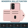 thumbnail image 5 of ELEHOLD Wallet Crossbody Case for Samsung Galaxy A05S Case with Flip Card Slots RFID Blocking Function Magnetic Closure Stand Detachable Crossbody Shoulder Strap for Women Girls,pink, 5 of 8