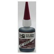 Bob Smith Industries IC-2000 Rubber-Toughened Cyanoacrylate Glue, Black, 20-40 Seconds Setup Time
