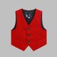 thumbnail image 2 of Odeerbi Chaqueta de Traje de Niños Con Cuello En V Chaqueta de Botón Con 3 Bolsillos Forrados Vestido Formal Para La Fiesta de Boda, 2 of 3