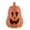 B - Orange, variant on QLUEWX Terracotta-Effect Pumpkin Halloween Decorations, 6.7" Beige Resin Jack-O'-Lantern Table Decor, Rustic Pumpkin Tabletop Centerpiece for Indoor Outdoor Mantel Shelf Party Halloween Decor