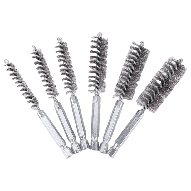 Tubo cobre Limpiador tubería 6/8/10/12 PCS 8 mm-19 mm 3.9 pulgadas largo para taladro alimentación