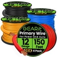 thumbnail image 1 of Kit de cable de alimentación GEARit 12 AWG CCA de 600 pies, 4 colores, 1 of 9