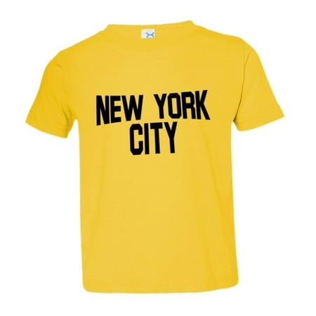 

PleaseMeTees™ Toddler John Lennon Famous Classic New York City Soft HQ Tee YEL