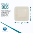 thumbnail image 4 of Dynarex DynaGuard Pansement Composite Imperméable 4x4 12/10/SC, 4 of 4