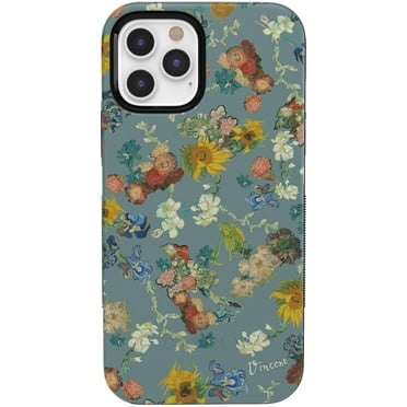 Casely iPhone 12 Pro Max Case | Van Gogh's Flowers | 50th Anniversary | Compatible with MagSafe | iPhone 12 Pro Max Phone Case