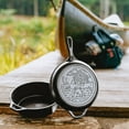 thumbnail image 3 of Lodge Cast Iron Cabin Combo Cooker Skillet Dutch Oven 3.2 Quart, 3 of 4