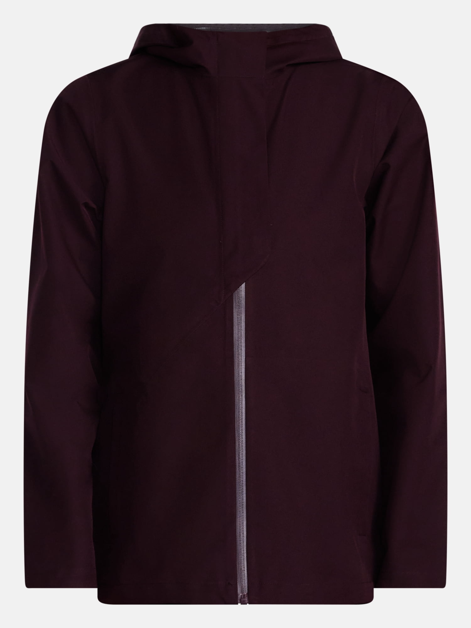 Ozark Trail Women's and Women's Plus Asymmetrical Zip Rain Jacket, Sizes XS-3X