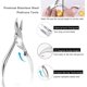thumbnail image 2 of Kit de herramientas para uñas encarnadas de 6 piezas, herramienta de tratamiento de uñas encarnadas de primera calidad, cortaúñas encarnadas TUNC Sencillez, 2 of 5