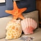 thumbnail image 4 of Almohada de peluche Hesroicy Sea Life, linda concha de ostra, mejillón, caracol, abulón, muñeco de peluche, adorno para sofá, muñeco de peluche de algodón PP, almohada de peluche para dormir para, 4 of 7
