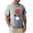 thumbnail image 1 of Camiseta de Nyango Star Mascot Drummer para hombre camisa de sudor tops de verano camisetas gráficas 4500, 1 of 6