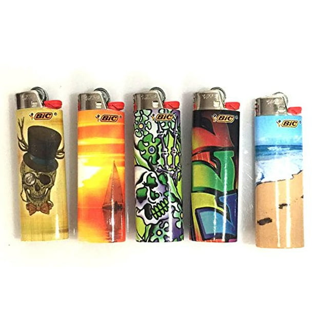 BIC Assorted Designs Lighters, Brand New, Available in Multiple