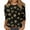 Black, variant on Plus Size T Shirts for Women St Patricks Day 3/4 Sleeve Irish Clover Print Tops Dressy Casual Round Neck Loose Bouse Tunic Blouses St Patricks Day Party Tops 2026