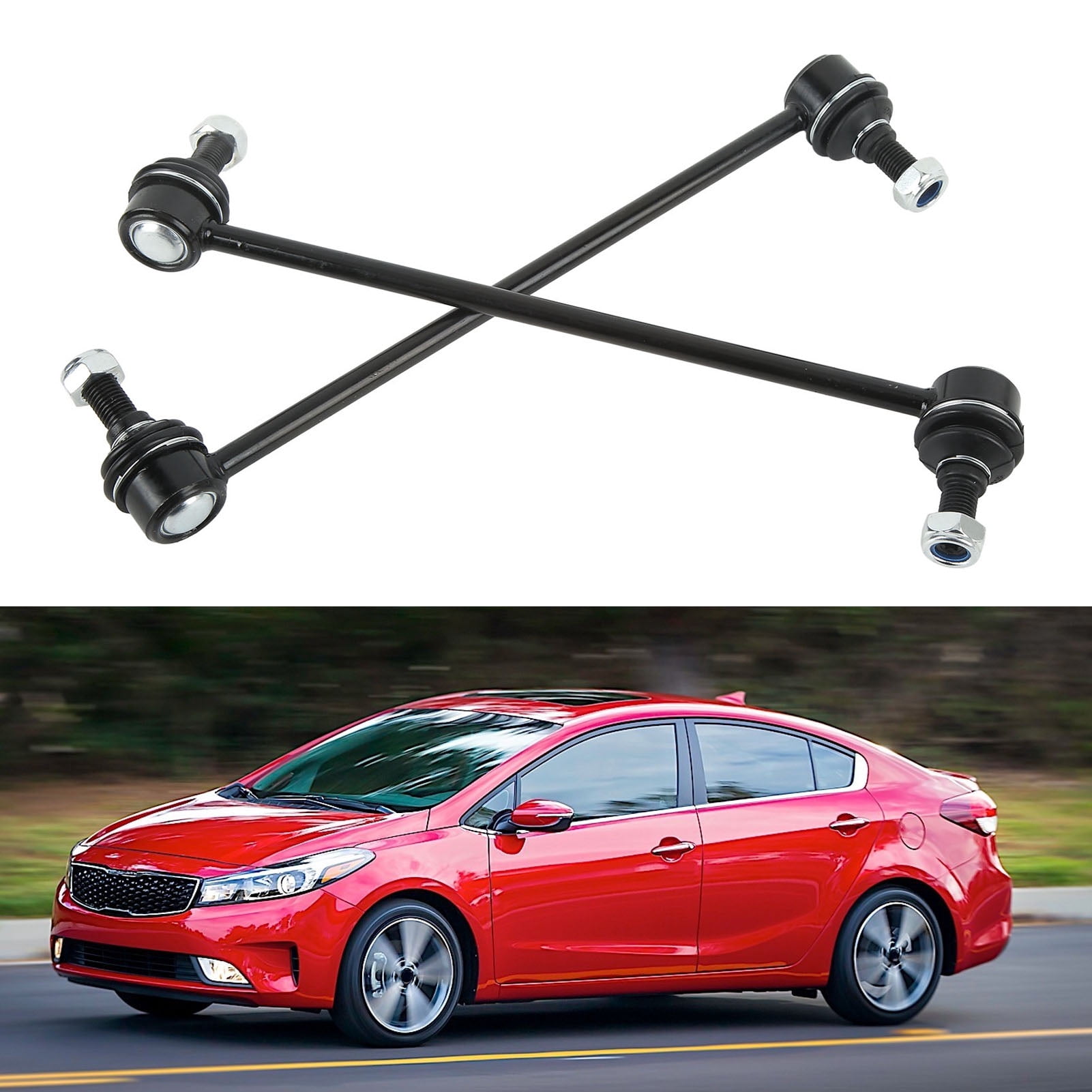 Riousery 2PCS Front Suspension Sway Bar Link K750523 Replacement for Hyundai Elantra Tucson