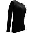 thumbnail image 3 of Women's Under Scrub Tee Crew Neck Long Sleeve T-Shirt, 3 of 7