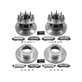 thumbnail image 3 of PowerStop Front and Rear Z36 Truck & Tow Carbon-Fiber Ceramic Brake Pad and Drilled and Slotted Rotor Kit Fits: FORD Select Models K4034-36, 3 of 9