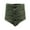 Army Green, variant on Women Down Scarf High Collar Design Thickened Velvet Lining Scarf Waterproof Versatile Solid Color Cozy Scarf