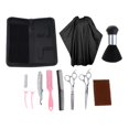 thumbnail image 1 of 12 Pcs Hair Cutting Set Professional Hairdressing Shear W/ Comb Clips White, 1 of 8
