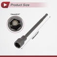 thumbnail image 4 of Unique Bargains 1 Pc Socket de Impacto Herramienta Duradera 150mm Tono Plateado CR-MO 6 Puntos 13mm para Reparación de Automóviles y Motocicletas, 4 of 7
