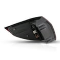 thumbnail image 2 of For Toyota Sienna 2006 07 08 09 2010 Tail Light Assembly Passenger Side | Outer | Chrome Housing | Replacement For TO2805102 | 81550AE020, TY920-B000R, 2 of 8