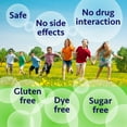 thumbnail image 5 of Kids Relief Cough & Cold Syrup Combo Daytime & Nightime Formula for Kids 0-12 Years, Gluten & Dye Free, No Added Sugar, 2 x 3.4oz, 5 of 7