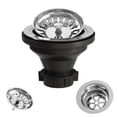thumbnail image 2 of VIGO Kitchen Sink Strainer in Chrome, 2 of 7