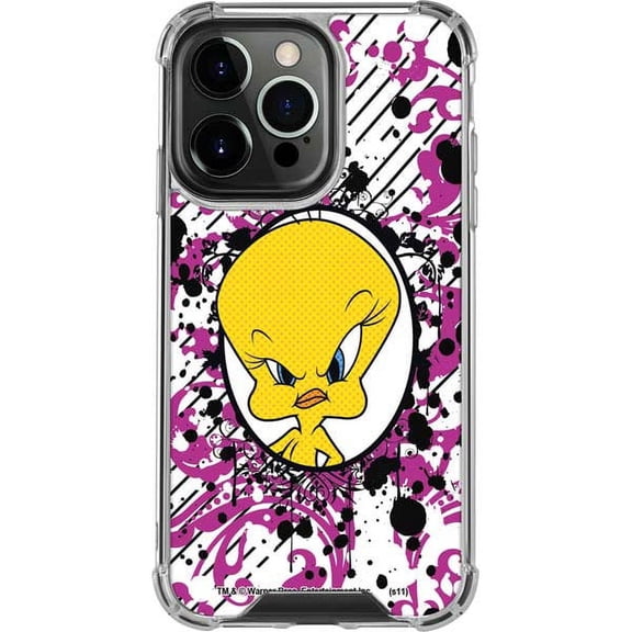 Skinit Cartoons Tweety Bird with Attitude iPhone 14 Pro Clear Case
