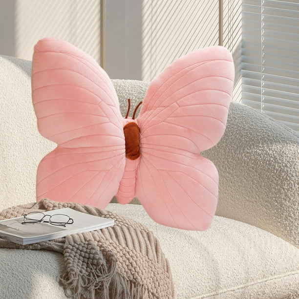 Lot de 2 Housses de Coussin en Peluche Douce 50x50cm, Housse Decorative a Rayures Moelleuses pour Canape et Chambre, Rose Fuchsia (Sans Rembourrage) | Leroy Merlin