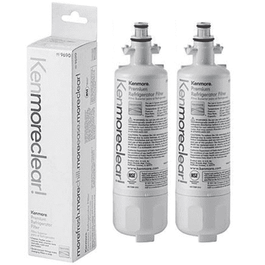 Kenmoreclear 9690 46-9690 46 9690 Kenmore 469690 ADQ36006102 Refrigerator Water Filter, 048231783705, 2 Pack