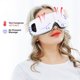 thumbnail image 5 of Masajeador de ojos, regalos para mamá, compresa de ojos para ojos secos, masajeador de ojos con calor, música Bluetooth, mejora el sueño y la circulación, regalos para mujer/hombre, 5 of 5