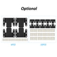 thumbnail image 2 of Mistaha Thickened Sectional Sofa Connector Set with 24 Screws - Metal Couch Fasteners for Firm Installation - Universal Interlocking Clips for Sofas and Chairs, 2 of 6