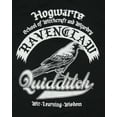 thumbnail image 2 of Harry Potter Men's Ravenclaw Hogwarts House Quidditch Short Sleeve Shirt, 2 of 5