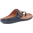 thumbnail image 3 of Strive Java Women's Leather Sandal With Toe Loop In Navy Size 10.5/11, 3 of 6