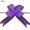 Purple, variant on Ludlz Mixed Color Pull Bow Large Organza Pull Bow Gift Wrapping Pull Bow with Ribbon for Wedding Gift Baskets,10 Pcs 50mm Organza Ribbon Pull Bows Wedding Party Car Decoration DIY Gift Wrap