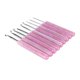 thumbnail image 1 of 9pcs Crochet Hook Set 2.0mm to 6.0mm Ergonomic Resin Handle Crocheting Needles for Beginners Professionals, 1 of 5