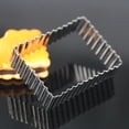 thumbnail image 3 of Shortbread Cookie Steel Fluted Rectangle Cookie and Cake Mold Biscuit V5V6, 3 of 5