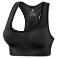 thumbnail image 4 of Sports Bra for Women, Longline Padded Strappy Sports Bras Medium Support Yoga Gym Running Workout Crop Tank Tops, 4 of 5