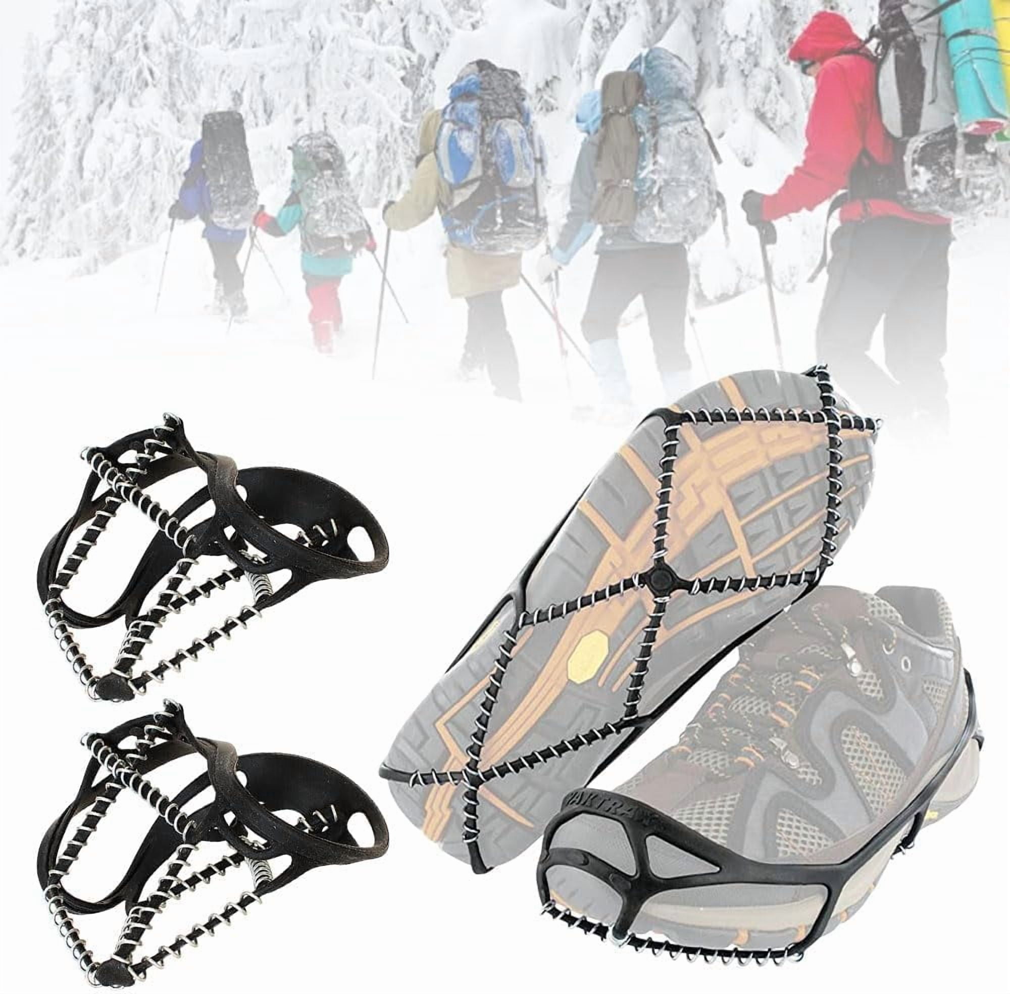 Yaktrax Pro Traction Cleats, Small, Snow and Ice Grips for Walking