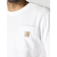 thumbnail image 5 of Camiseta Carhartt K87 de corte holgado y gruesa, blanca para hombre, 5 of 5