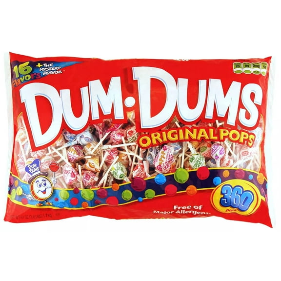 Dum Dum Pops 360 COUNT, 61 OZ BAG