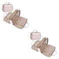 thumbnail image 2 of fastboy Voyagez avec Style - Trousse de Maquillage à la Mode et Durable Trousse de Maquillage Réutilisable pour Femmes Sacs de Rangement Rose 2 Ensembles, 2 of 6