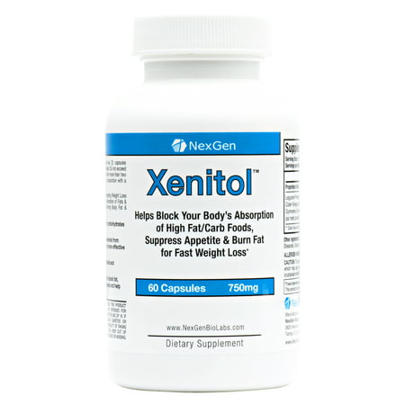 Xenitol - Dual Action Fat & Carbohydrate Intercepting Weight Loss Aid!   Blocks the Body's Absorption of Fats & Carbohydrates While Burning Body Fat & Suppressing Appetite. Better than