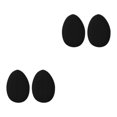 thumbnail image 2 of Guardoinrt Reliable Non-Slip Shoe Pads for High Heels with Self-Adhesive Backing Round Head Black 2Set, 2 of 6