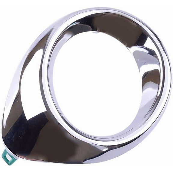 Applicable to jfqm 81482-33050 Car Left ABS Chrome Front Fog Light Lamp Bezel Cover Trim Decoration Fit for Lexus ES300h ES350 2013 2014 2015