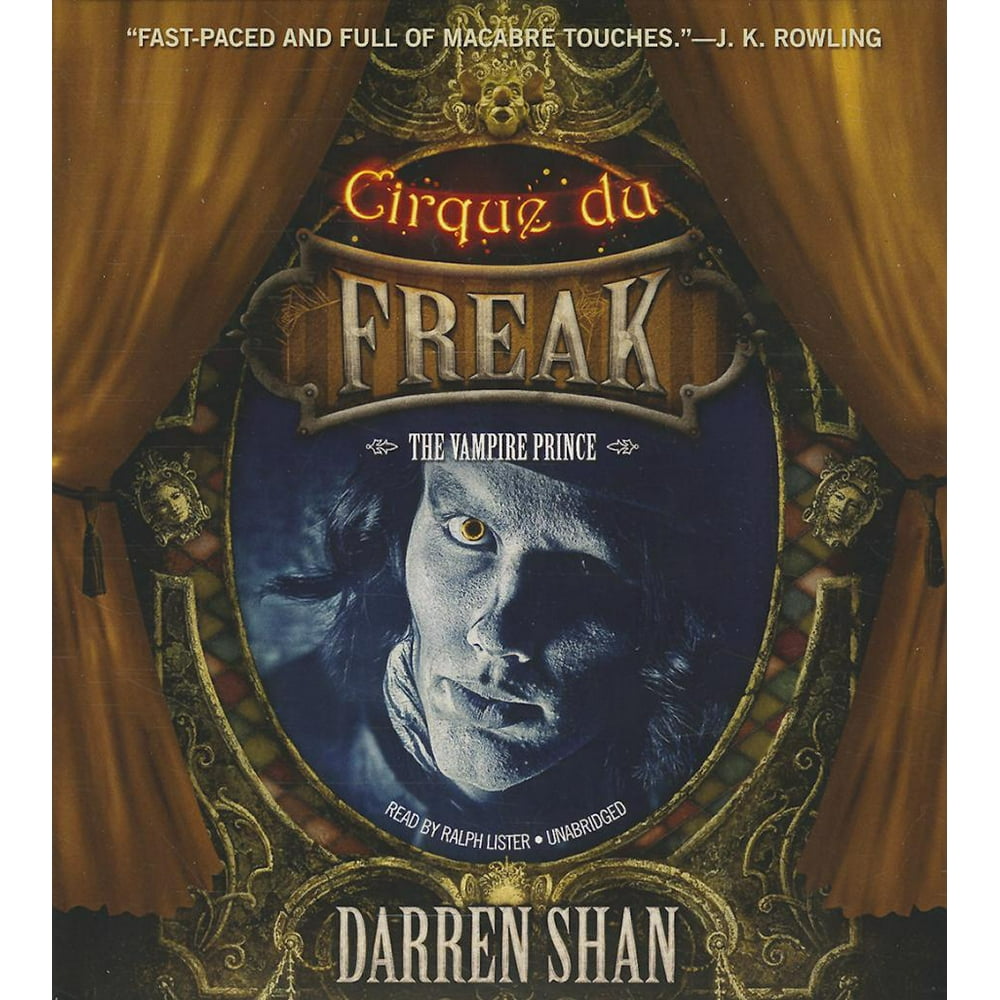 Cirque Du Freak Saga of Darren Shan The Vampire Prince (Audiobook)