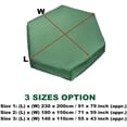 thumbnail image 3 of Funda para Arenero YONGSHENG Impermeable a Prueba de Polvo con Cordón 230 x 200 cm Tela Oxford 210D Hexágono Verde, 3 of 5