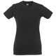 thumbnail image 1 of Russell- Camiseta ajustada de manga corta de chica/ mujer (Negro), 1 of 2