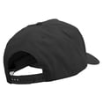 thumbnail image 4 of I'D Rather Be Ghost Hunting Embroidered Big Size Solid Cotton Twill 5 Panel high profile Prostyle Snap Cap - Black OSFM, 4 of 5