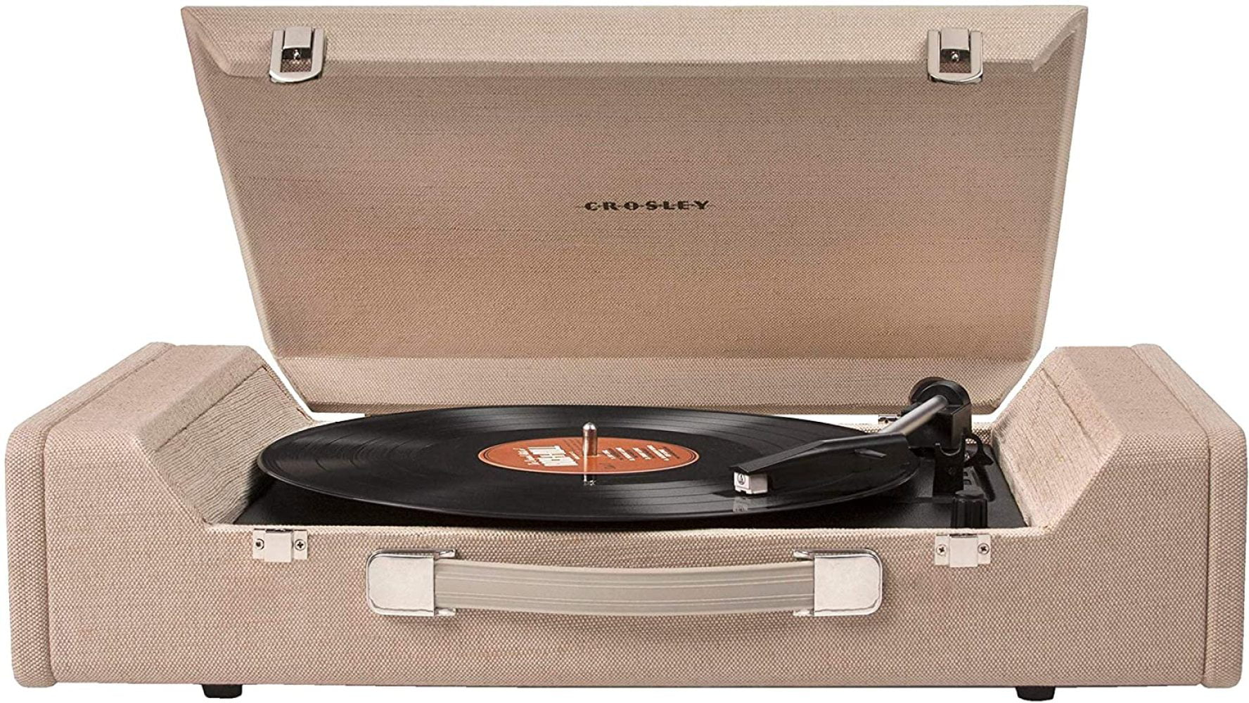 Crosley CR6232A-BR Nomad Portable USB Turntable with Software for 
