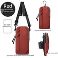 thumbnail image 1 of Bolso de brazo multifuncional para teléfono móvil para hombre y mujer, para deportes al aire libre, fitness, bandolera, equitación, correr, informal, 1 of 4