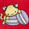 thumbnail image 3 of CafePress - Macaron Kitty T Shirt - Womens Football Shirt, 3 of 4